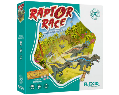 Raptor Race: Juego de Mesa. Marca FlexIQ