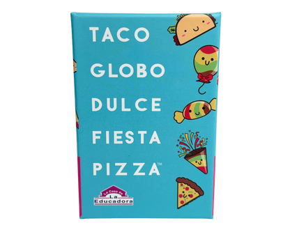 Taco Globo Dulce Fiesta Pizza en Español