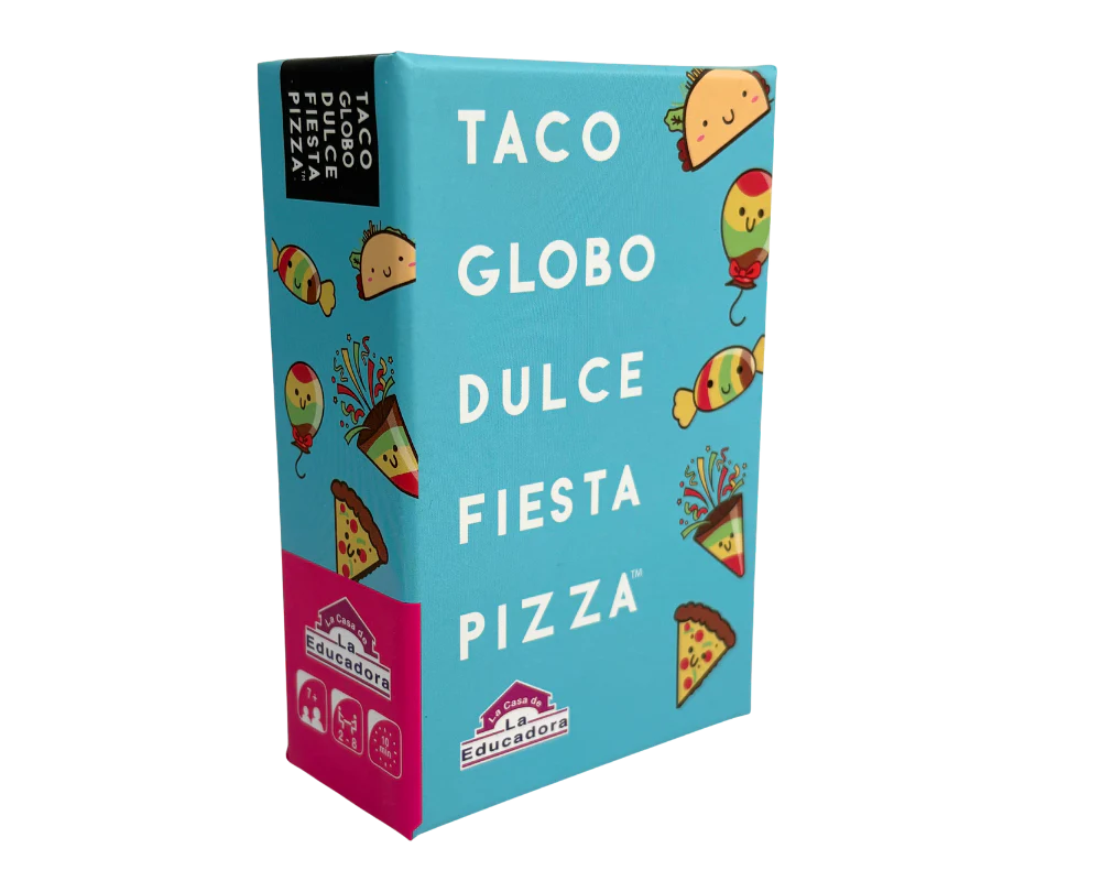 Taco Globo Dulce Fiesta Pizza en Español