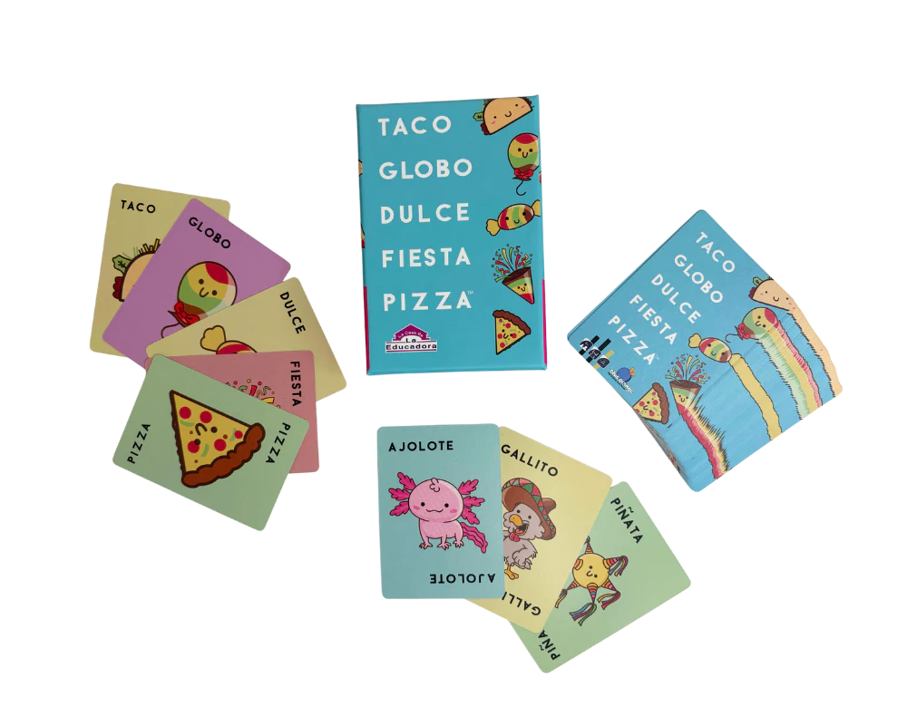 Taco Globo Dulce Fiesta Pizza en Español
