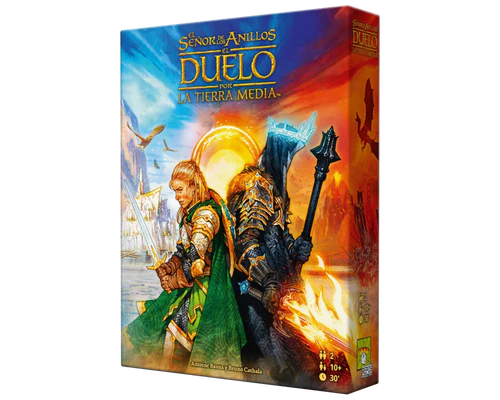 El Señor de los Anillos: Duelo por la Tierra Media Juego de Mesa Asmodee en Español