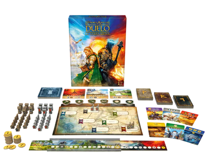 El Señor de los Anillos: Duelo por la Tierra Media Juego de Mesa Asmodee en Español