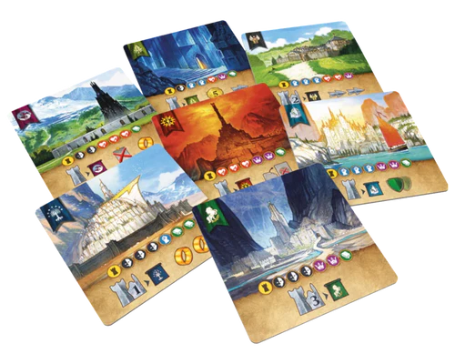 El Señor de los Anillos: Duelo por la Tierra Media Juego de Mesa Asmodee en Español