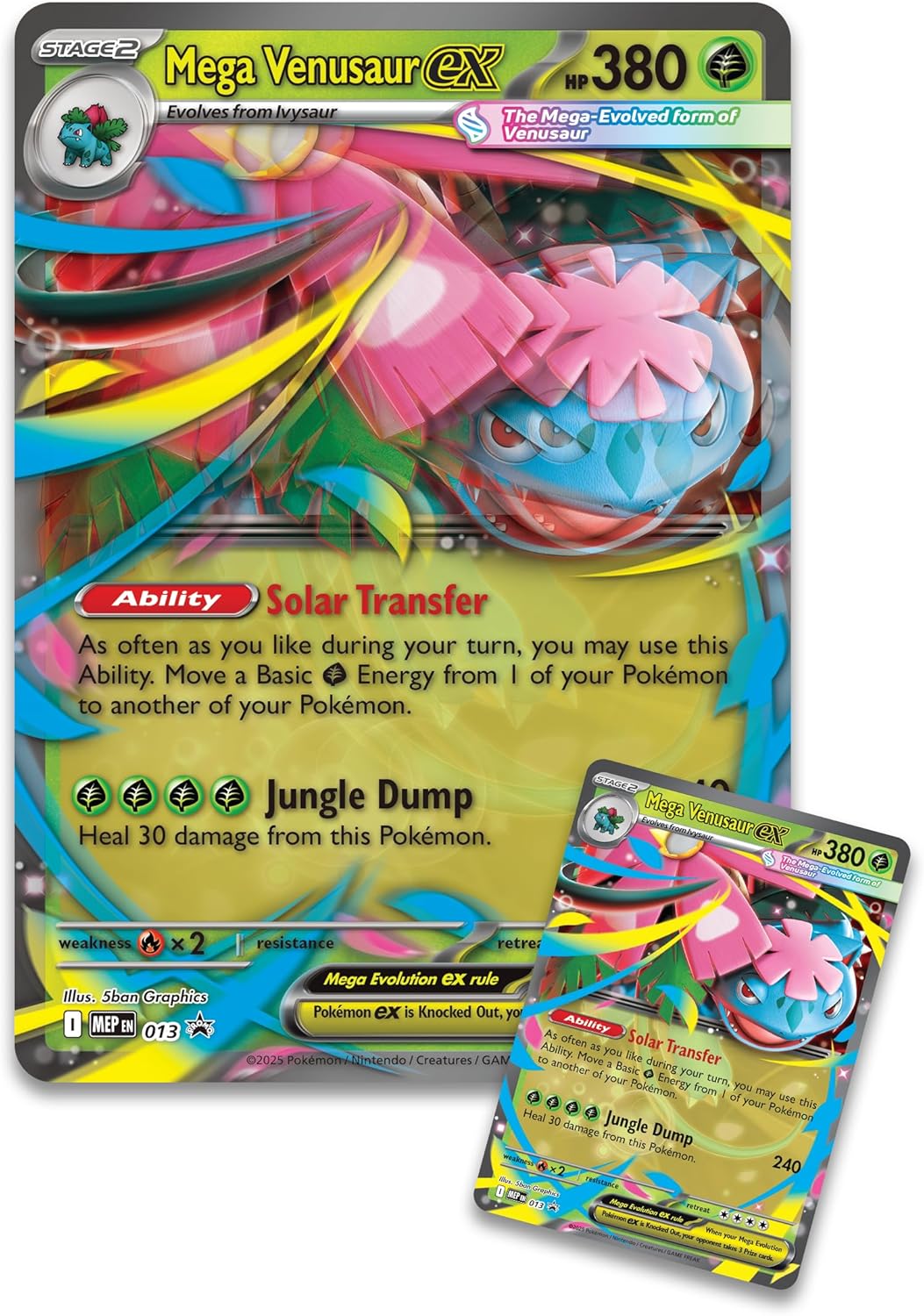 Pokémon TCG Mega Venusaur ex Premium Collection Box - PIEZA INGLÉS