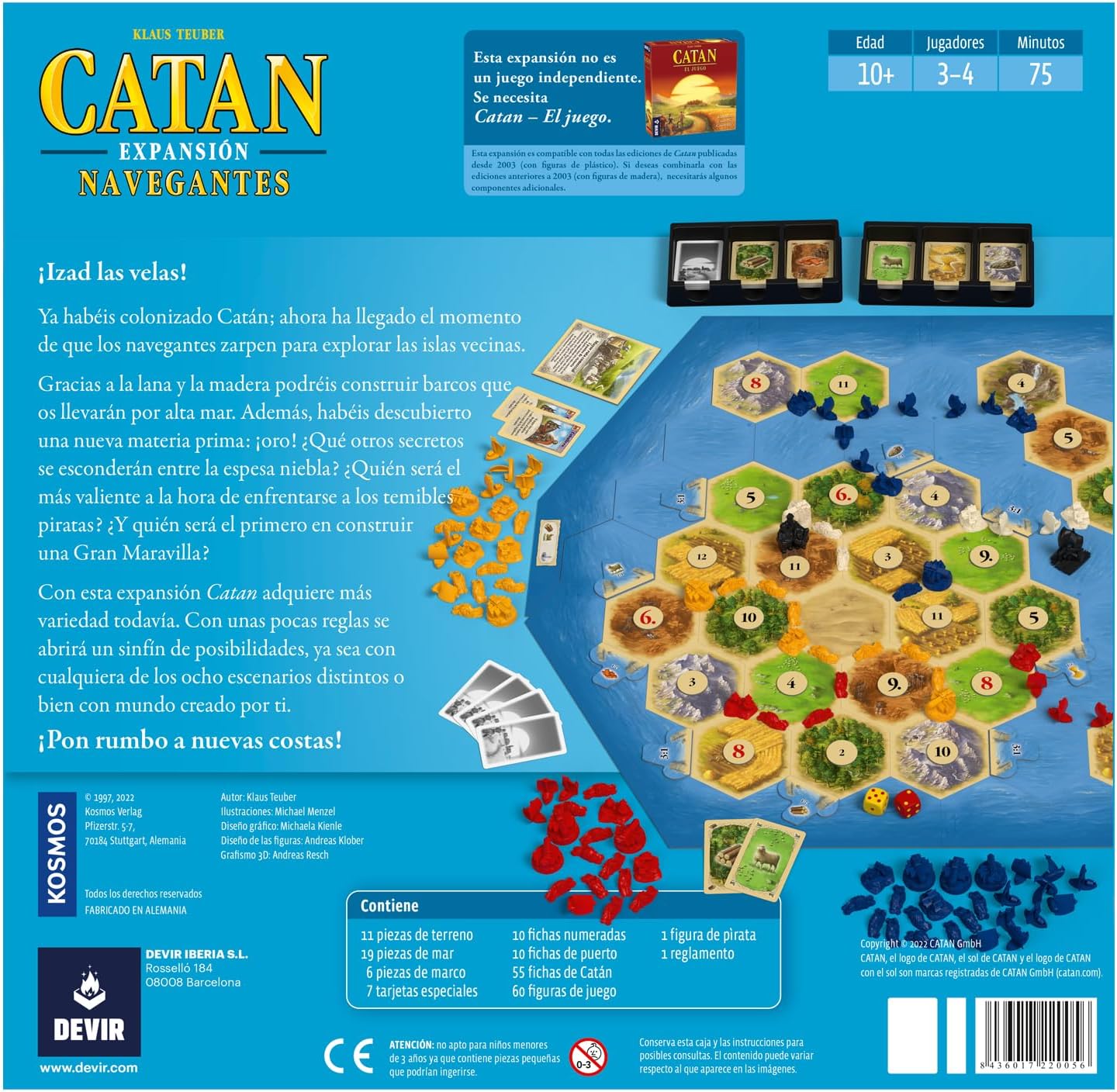 Catan Expansión Navegantes