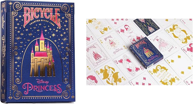 Naipes Baraja Coleccionable Bycicle Disney Princesas