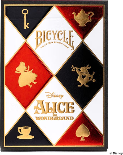 Baraja Coleccionable Bycicle Alicia en el País de las Maravillas