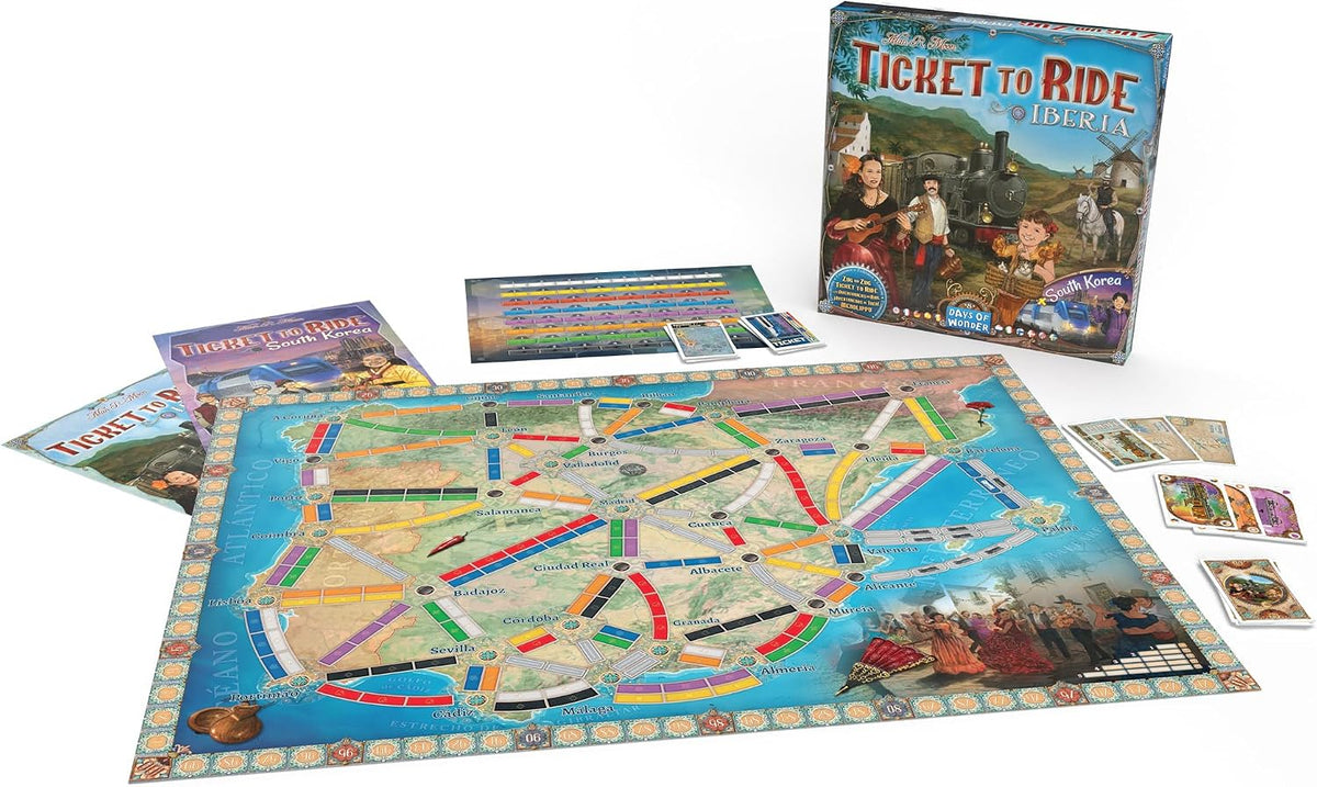 Ticket to ride Iberia - Expansion - Español