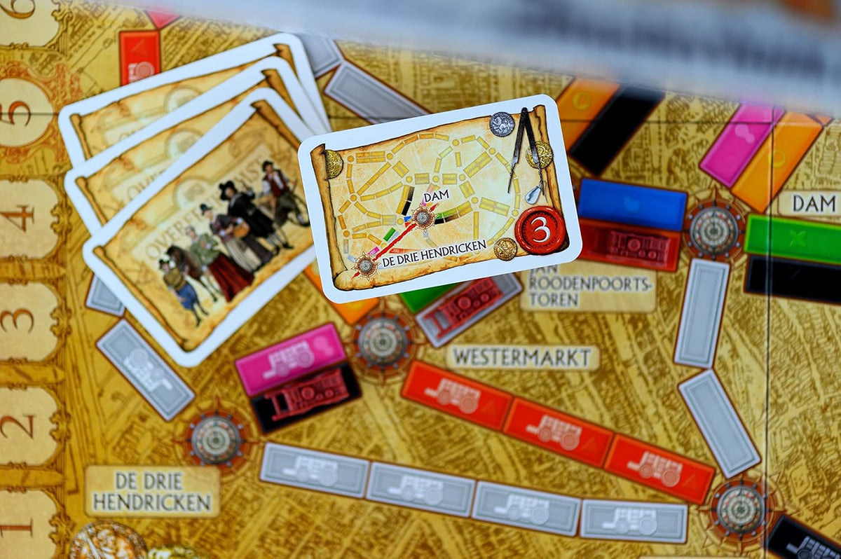 Ticket to ride Amsterdam - Inglés