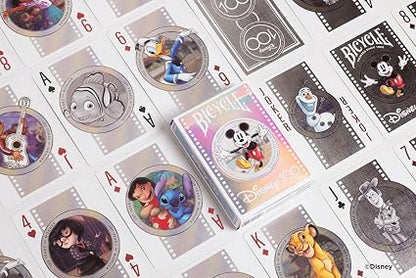 Naipes Baraja Coleccionable Bycicle Disney 100 años