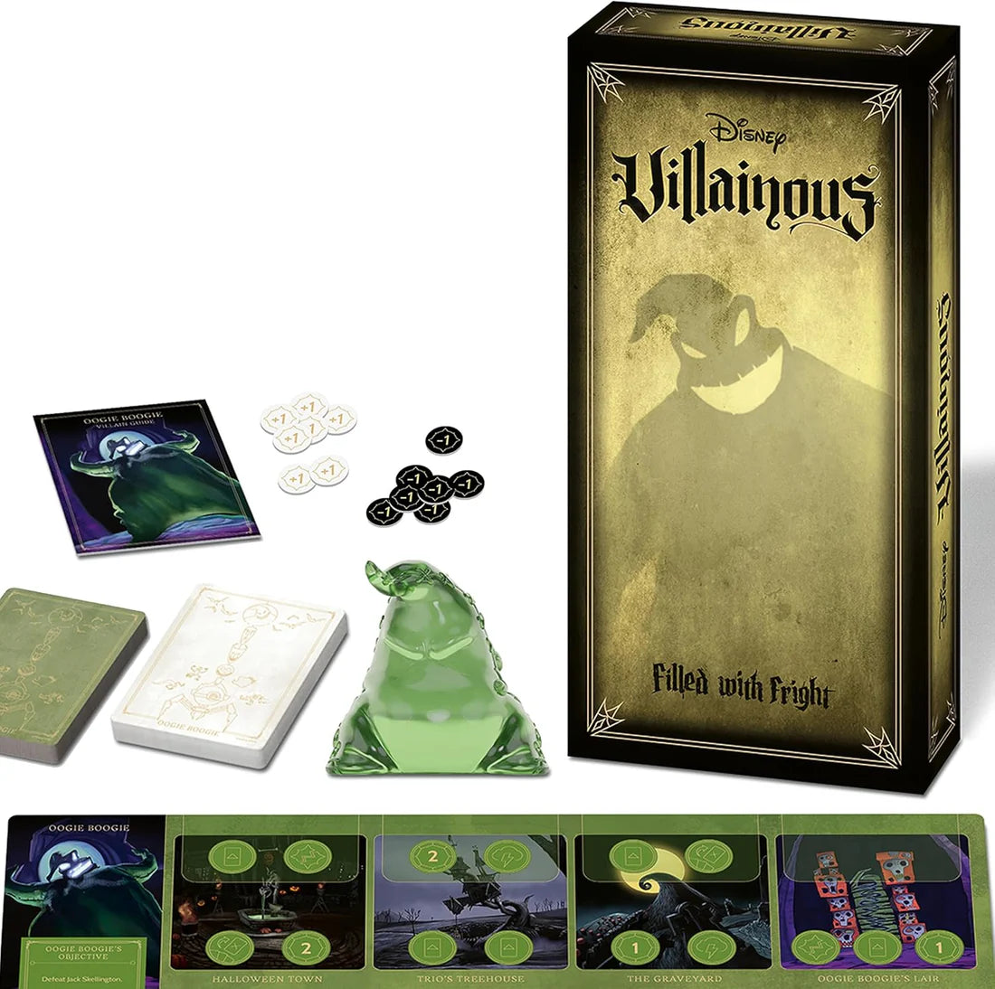 Disney Villanos: Filled with Fright Expansión (Español)