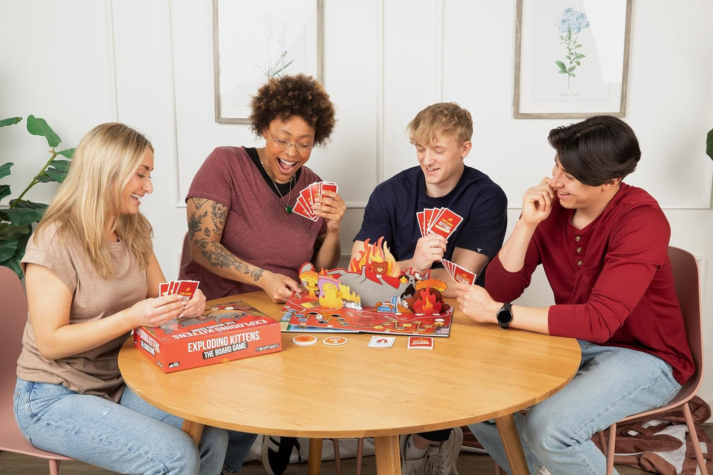 Exploding Kittens Juego de Tablero