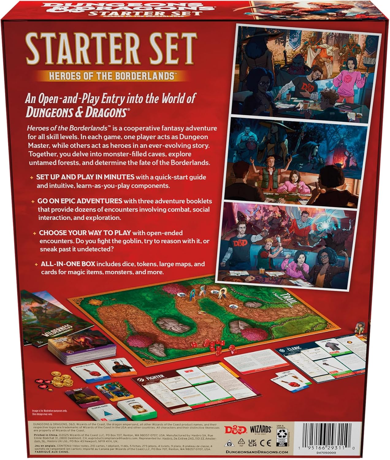 D&D: Heroes of the Borderlands Starter Set - ESPAÑOL