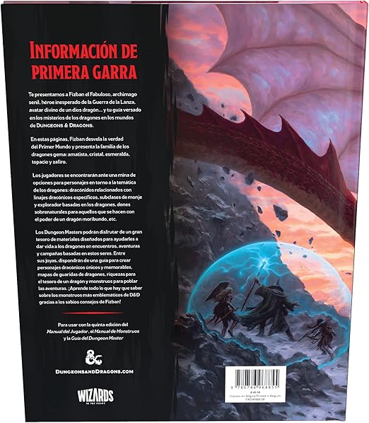D&D 5th Edition: Fizban's Treasury of Dragons - ESPAÑOL