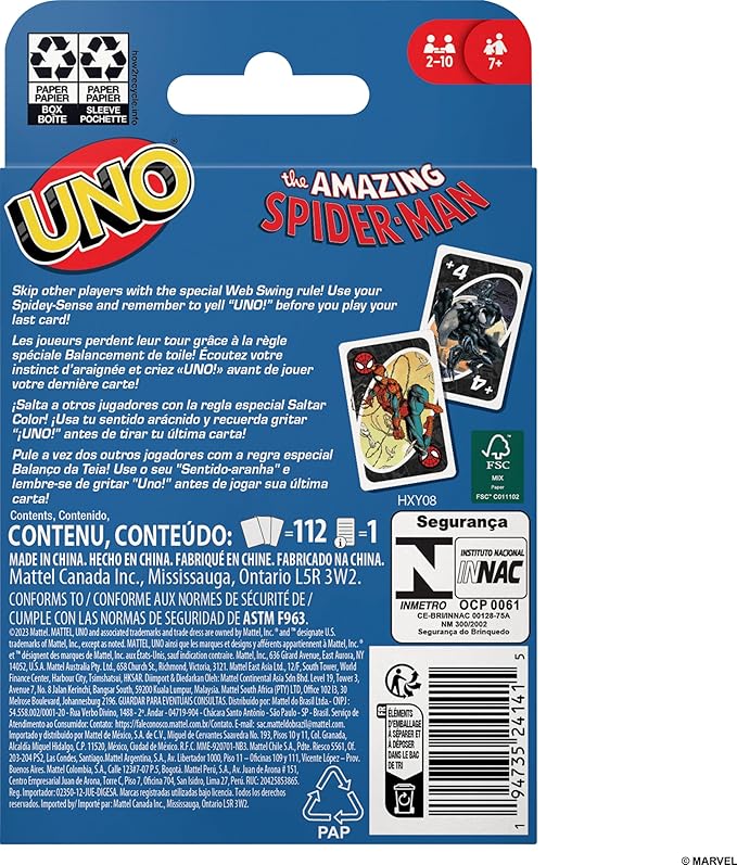 Uno SpiderMan