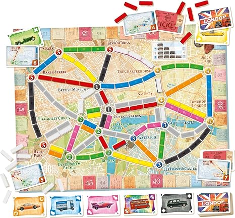 Ticket to ride London - Inglés