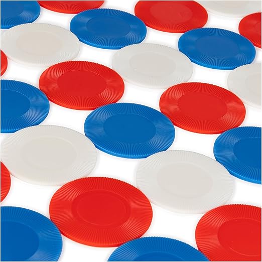 Spin Master Games Juego de fichas de póquer de Colores de 100 Piezas