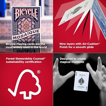Baraja Coleccionable Bycicle Mosaique