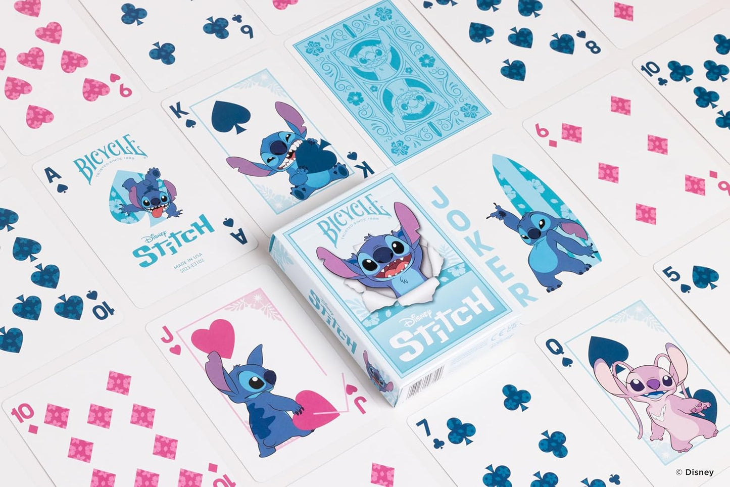 Baraja Bycicle Stitch | Naipes | Coleccionable | Disney