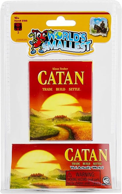 World's Smallest Catan - Juego de mesa en miniatura | Juego de viaje