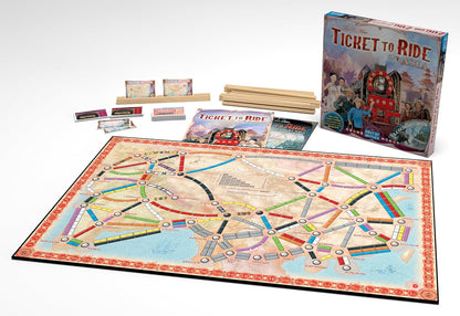 Ticket to ride Asia - Expansion - Multilenguaje