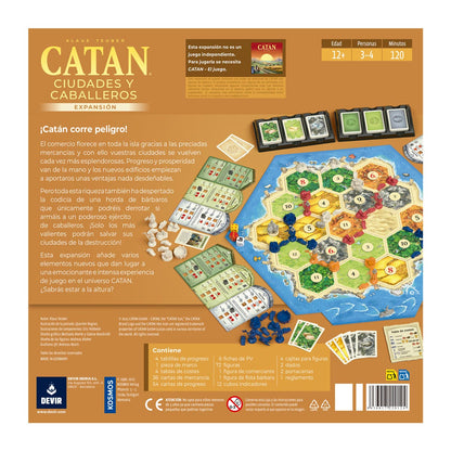 Catan Expansión Ciudades y Caballeros