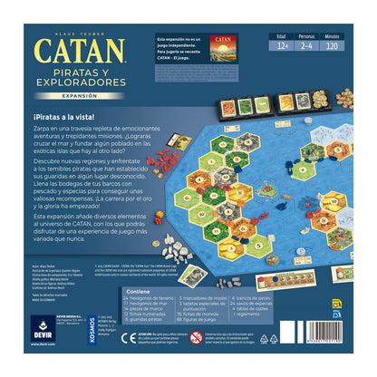Catan: Piratas y Exploradores. Expansión