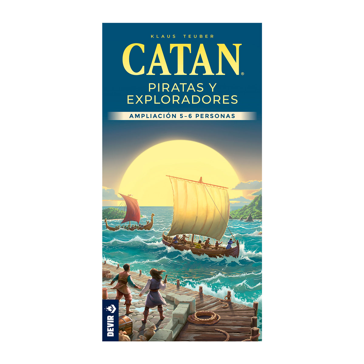 Catan: Piratas y Exploradores. Ampliación 5-6 jugadores.