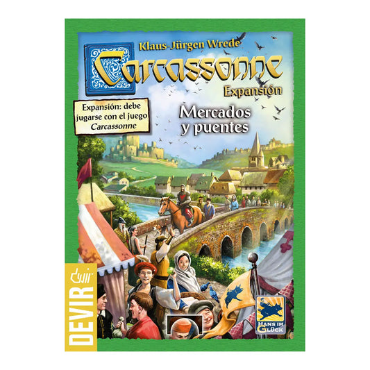 Carcassone Expansión Mercados y Puentes