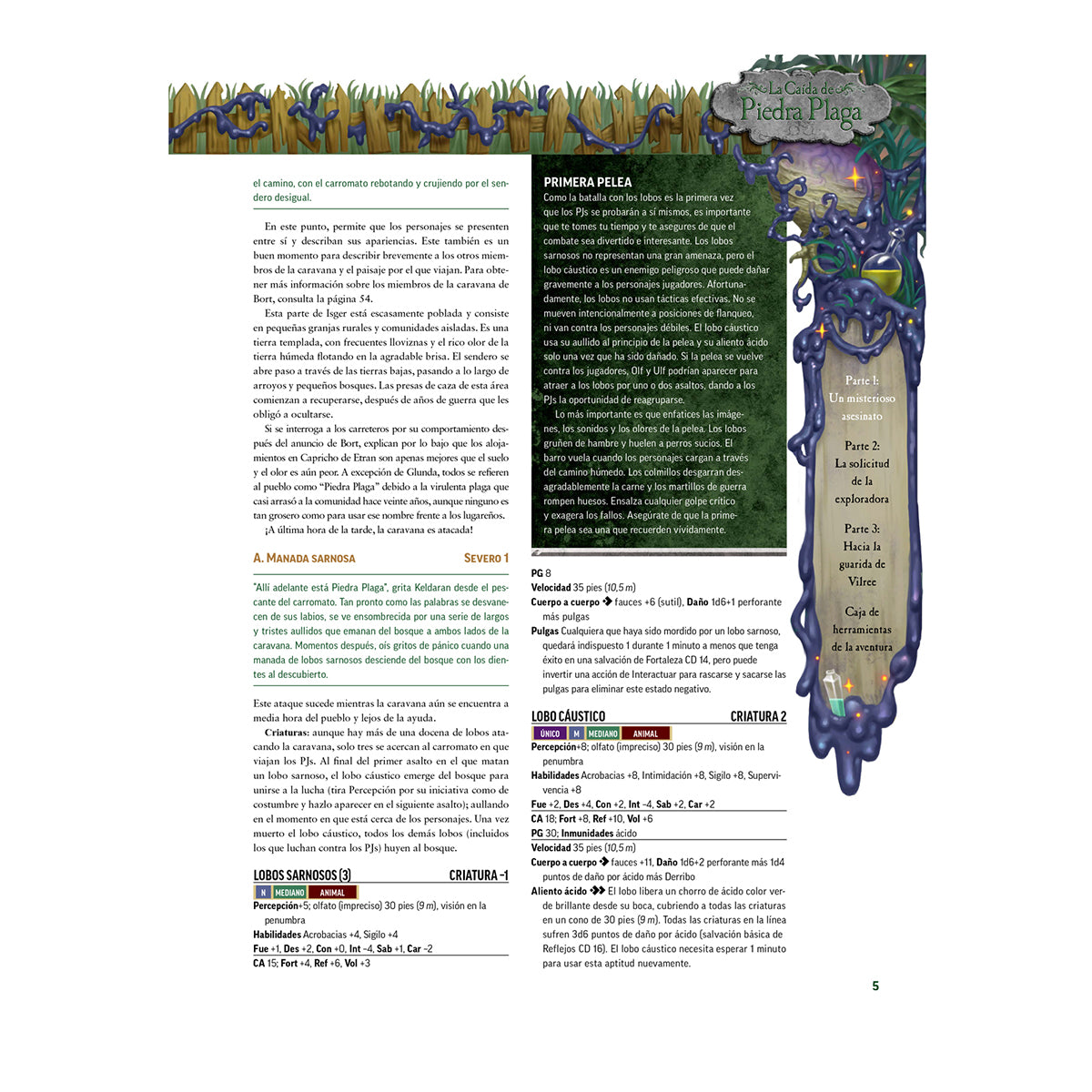 Pathfinder 2a Edición: Caída de Piedraplaga - ESPAÑOL