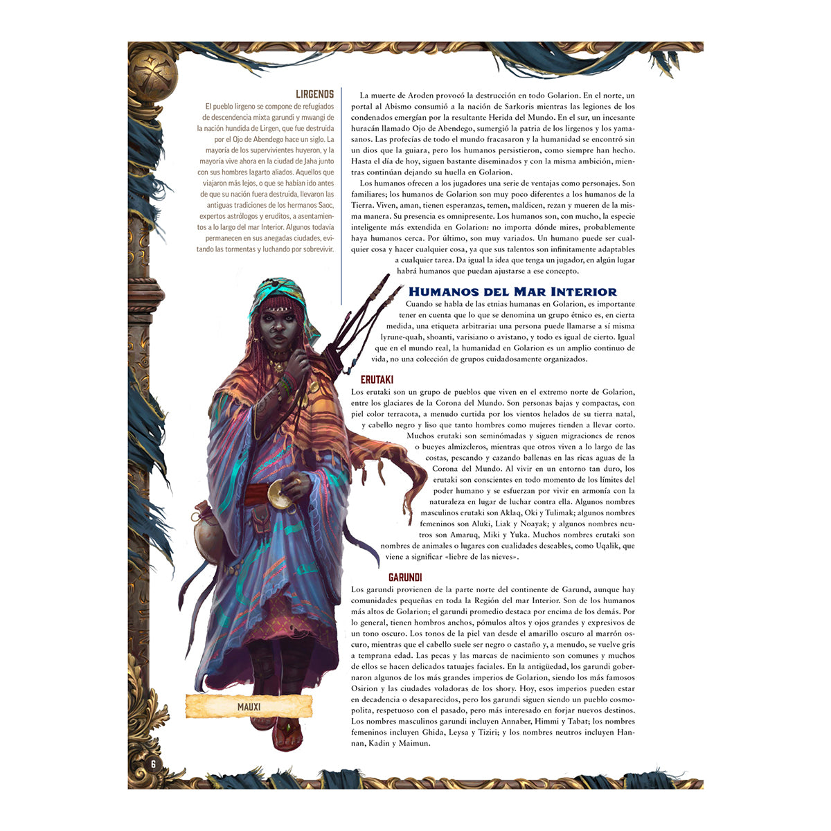 Pathfinder 2a Edición: Guia de Personajes de Presagios Perdidos - ESPAÑOL