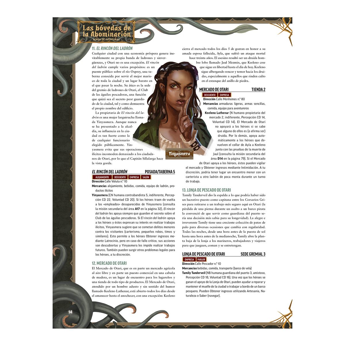 Pathfinder 2a Edición: Las Bovedas de la Abominacion - ESPAÑOL