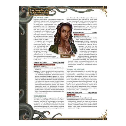 Pathfinder 2a Edición: Las Bovedas de la Abominacion - ESPAÑOL
