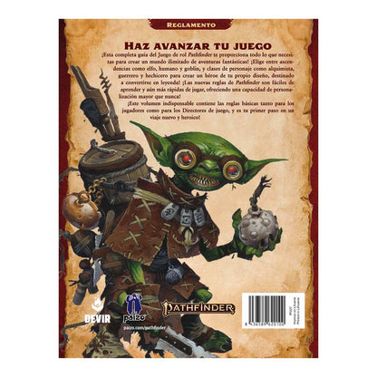 Pathfinder 2a Edición: Reglas Básicas Bolsillo  ESPAÑOL