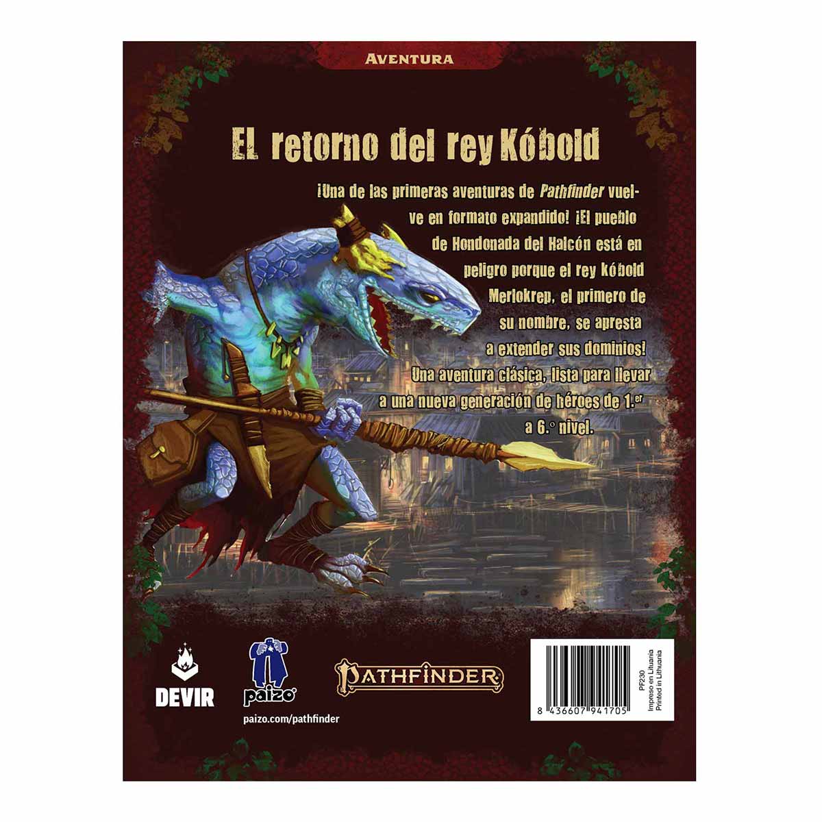 Pathfinder 2a Edición: La Corona del Rey Kobold - ESPAÑOL