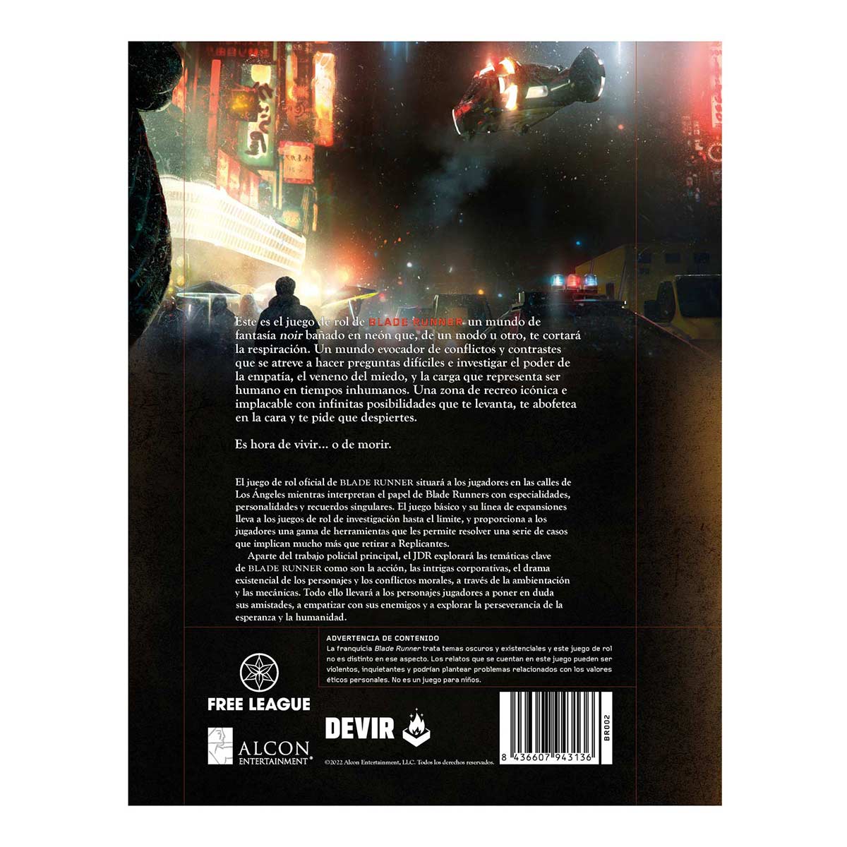 Blade Runner Libro Básico - ESPAÑOL