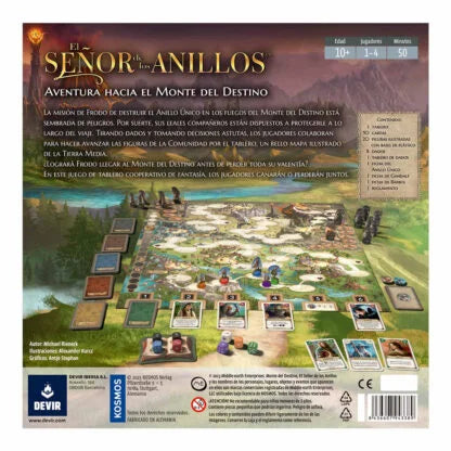 El Señor de los Anillos – Aventura Hacia el Monte del Destino