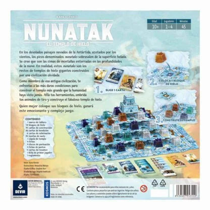 Nunatak el Templo de Hielo