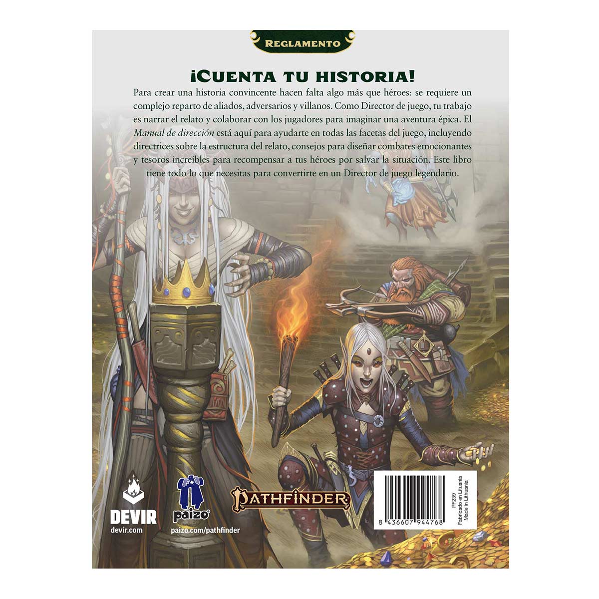 Pathfinder 2a Edición: Manual de Dirección (Remaster) - ESPAÑOL
