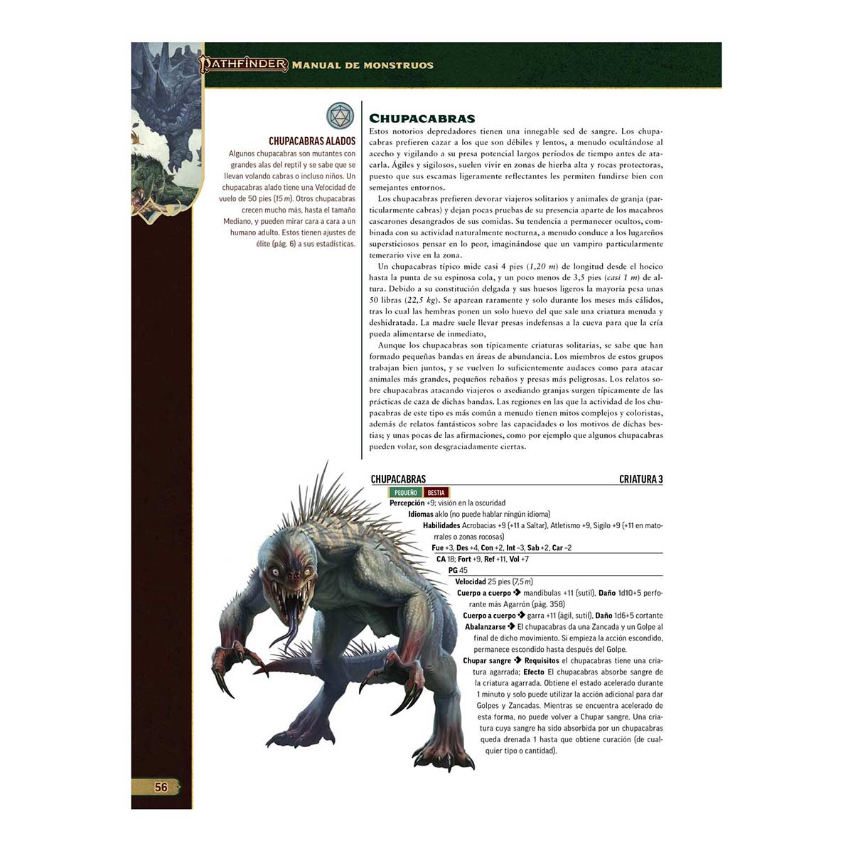 Pathfinder 2a Edición: Manual de Monstruos (Remaster) - ESPAÑOL