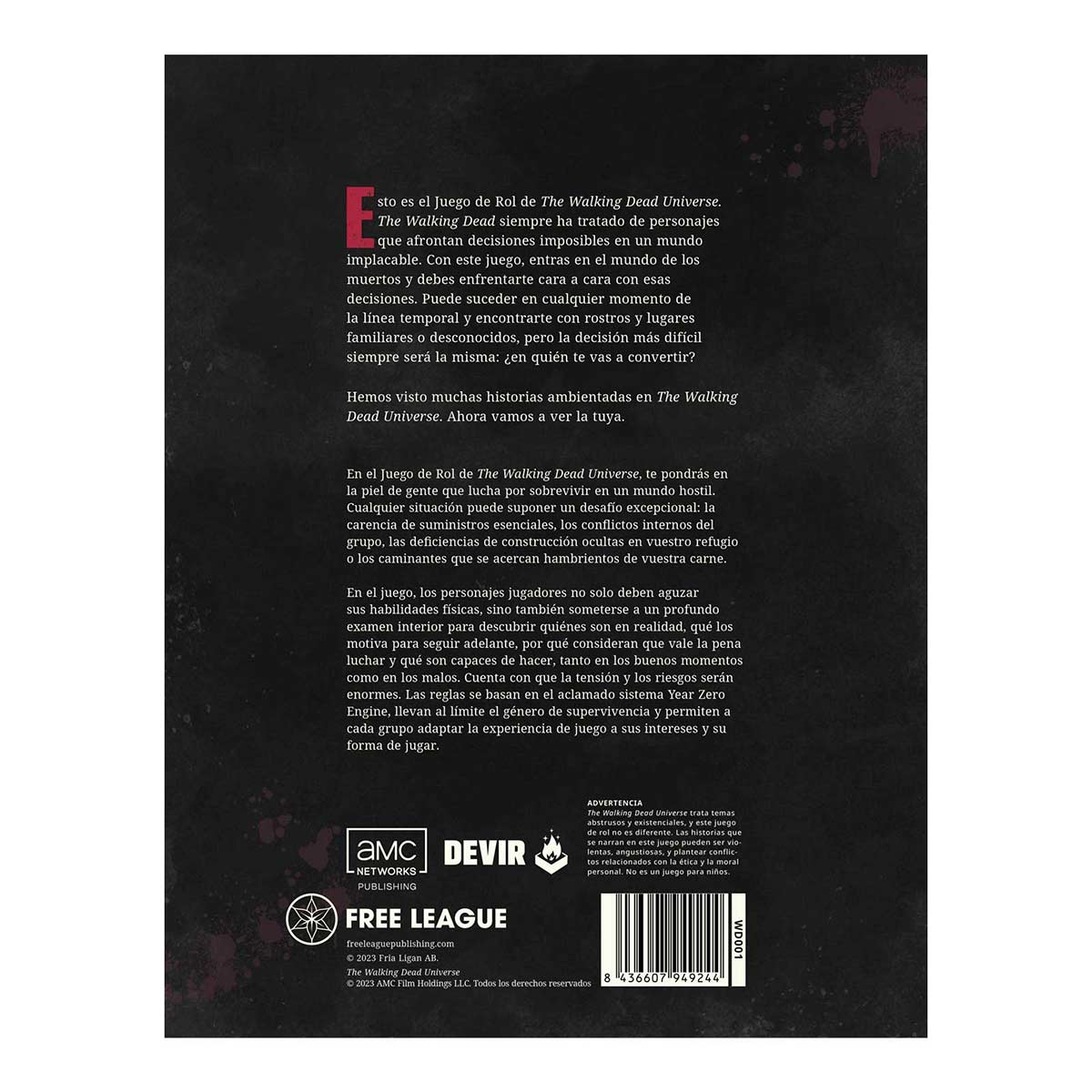 The Walking Dead: Libro Básico  ESPAÑOL