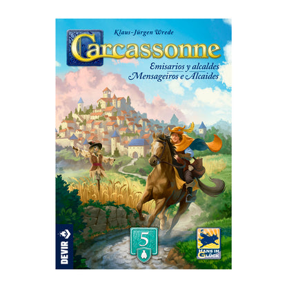 Carcassonne Expansión 5: Emisarios y Alcaldes (Tercera Edición) - ESPAÑOL