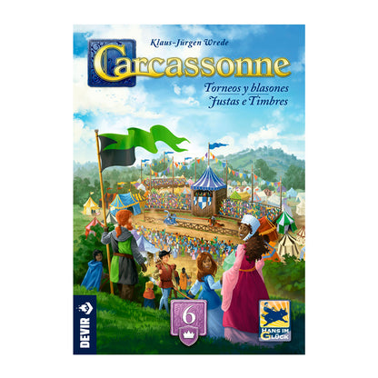 Carcassonne Expansión 6: Torneos y Blasones (Tercera Edición) - ESPAÑOL