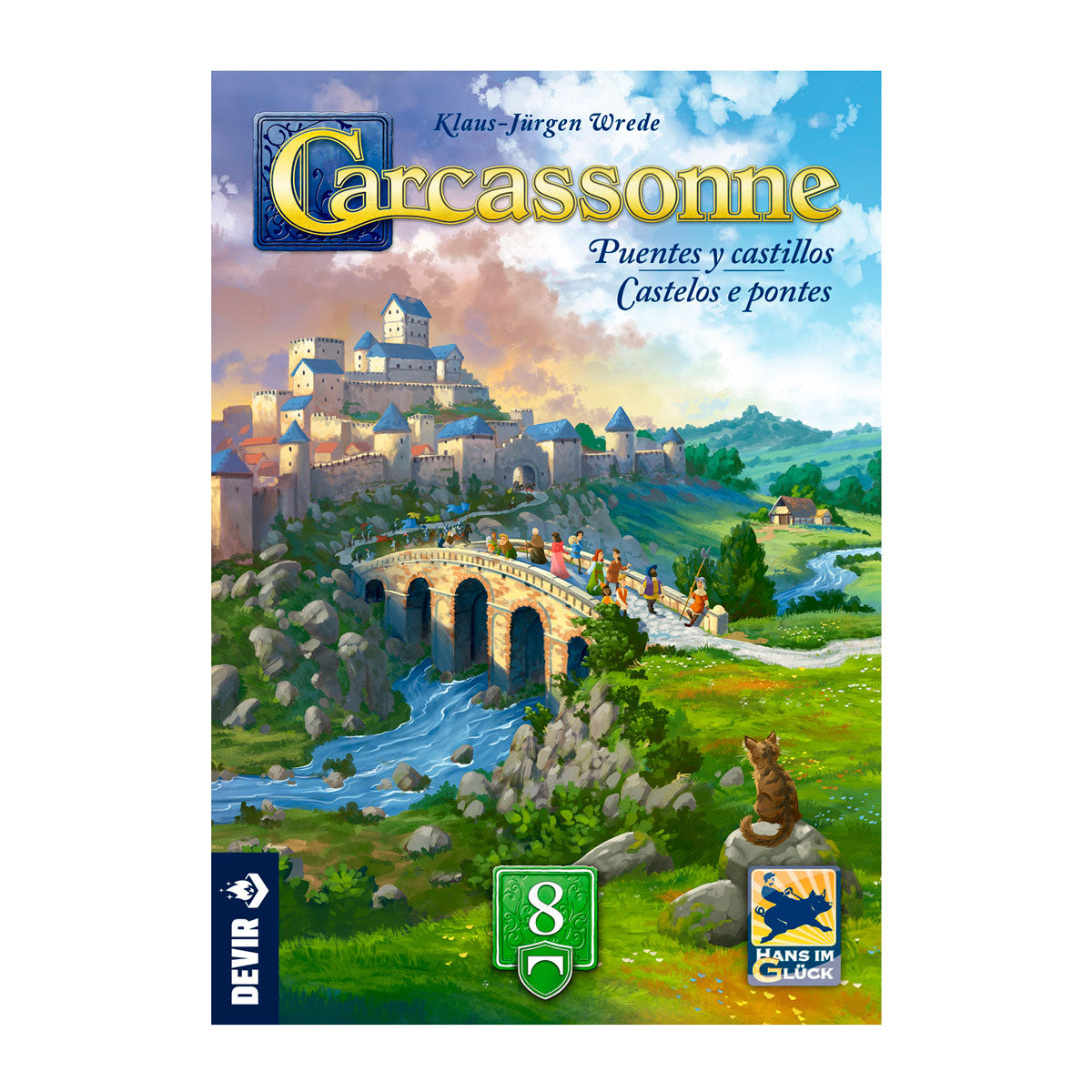 Carcassonne Expansión 8: Puentes y Castillos (Tercera Edición) - ESPAÑOL