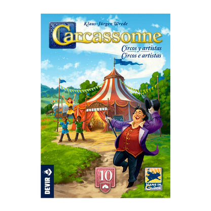 Carcassonne Expansión 10: Circos y Artistas (Tercera Edición) - ESPAÑ