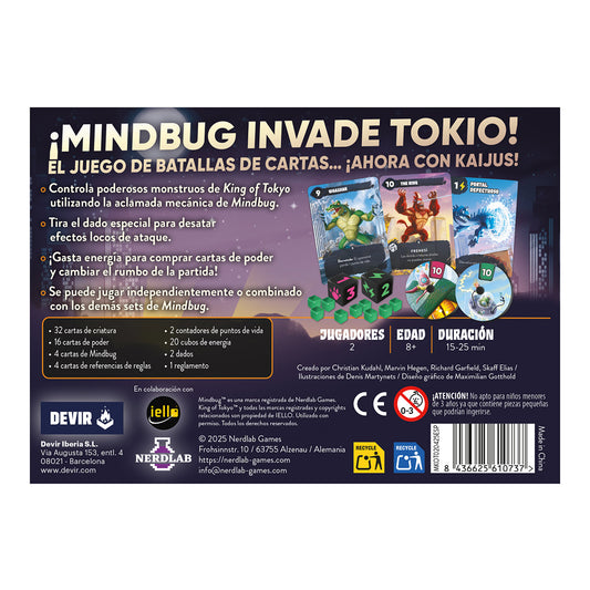 MindBug King Of Tokyo -  Español