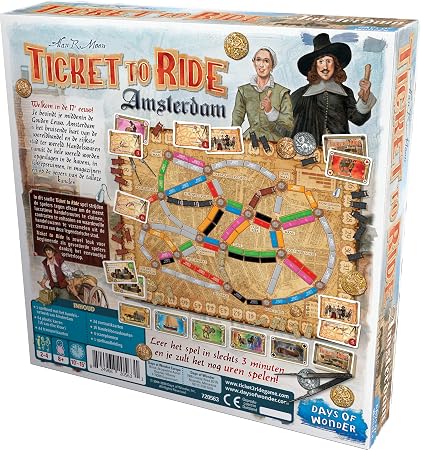 Ticket to ride Amsterdam - Inglés