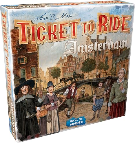 Ticket to ride Amsterdam - Inglés