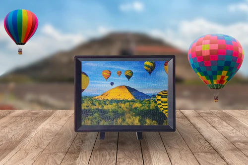 Piramide del Sol Teotihuacán. Rompecabezas 150 Piezas Miniatura PieceRelax