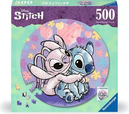 Rompecabezas Stitch Circulo 500 piezas  17581